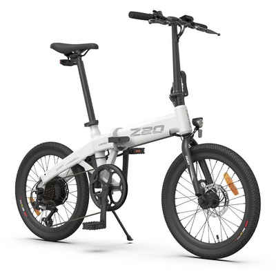 HIMO E-Bike »HIMO Z20Max 20''Zoll Klapprad Elektrofahrrad 250W Reichweite 80Km 6-Gang StVO mit Straßenzulassung«, 6 Gang, Kettenschaltung, 250,00 W