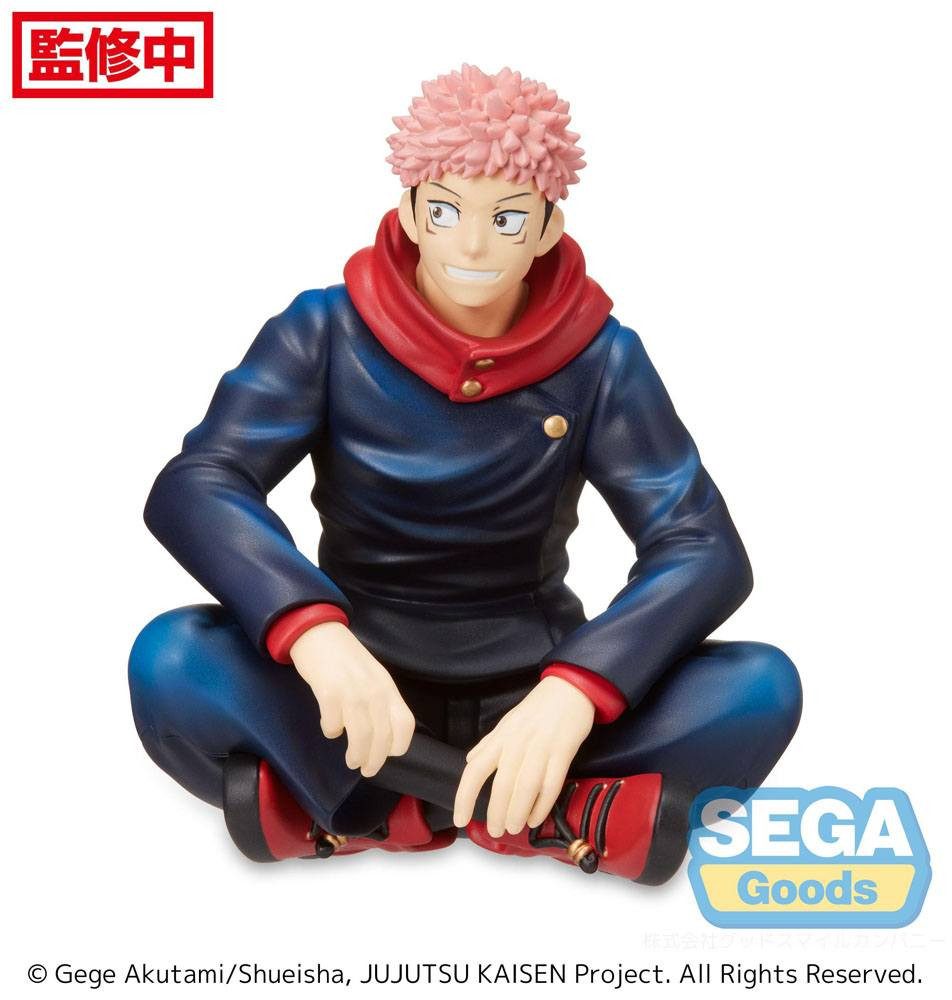 Sega Merchandise-Figur Jujutsu Kaisen PM Perching PVC Yuji Itadori 11 cm