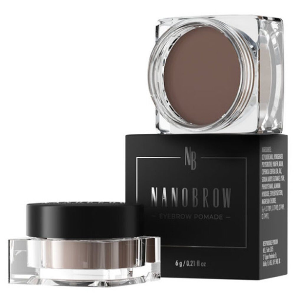 Nanobrow Augenbrauen-Stift Eyebrow Pomade Dark Brown 6g