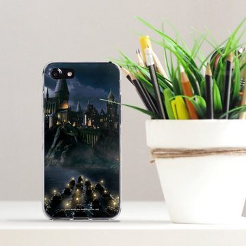 DeinDesign Handyhülle Hogwarts by Night, Apple iPhone 7 Silikon Hülle Bumper Case Handy Schutzhülle