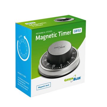 GreenBlue Küchentimer GB152 Mechanischer Küchentimer von 1 bis 59 Minuten