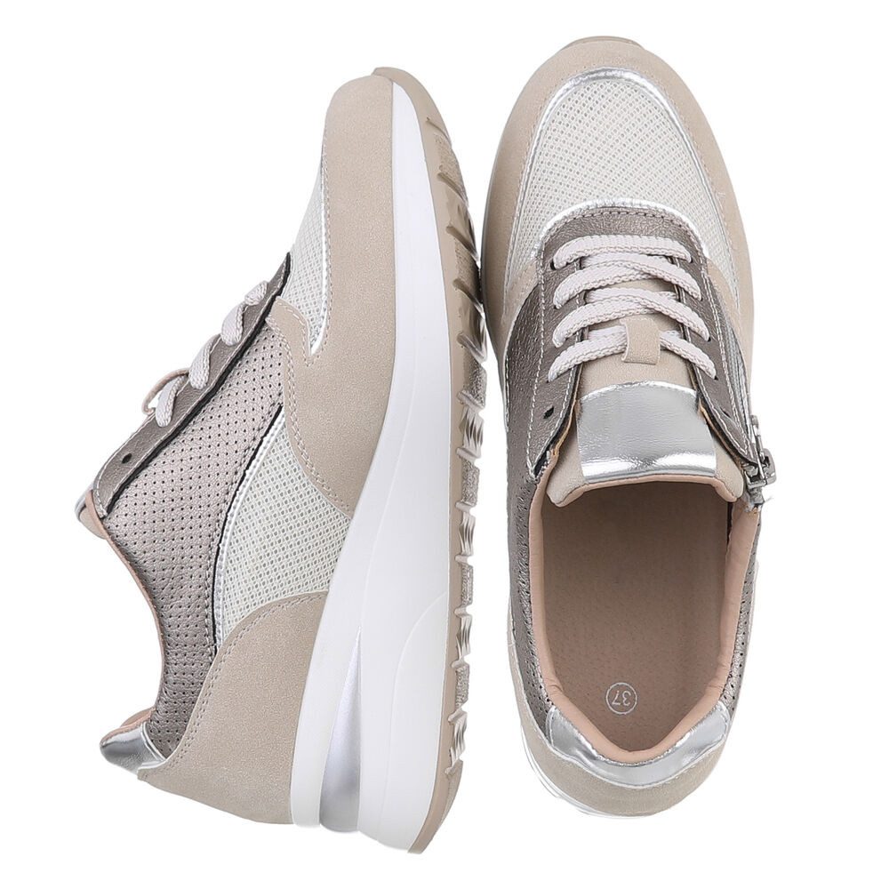 Ital-Design Damen Low-Top Freizeit Sneaker