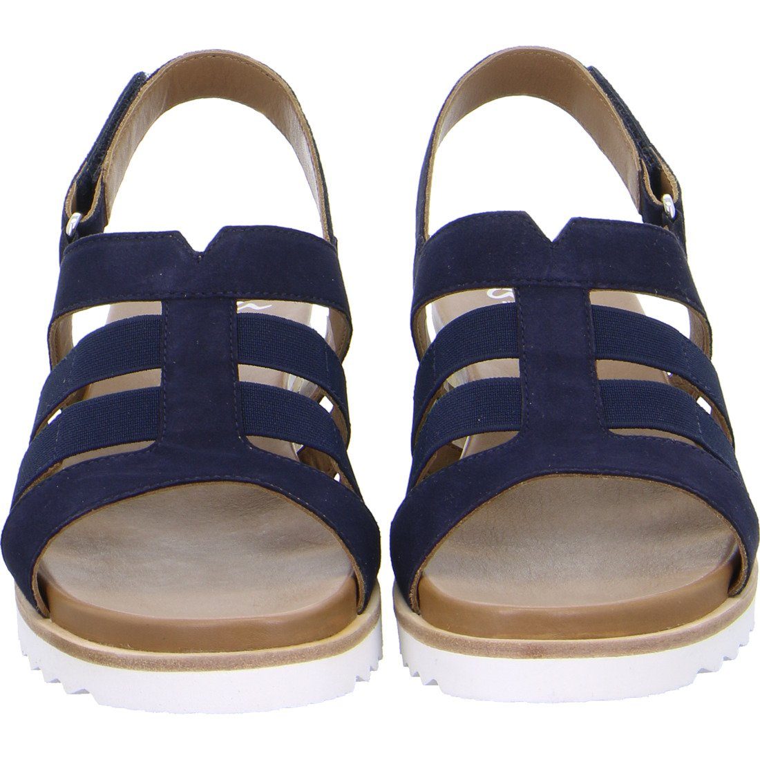 Rauleder Schuhe, - Ara 045296 Ara blau Valencia Sandalette Sandalette