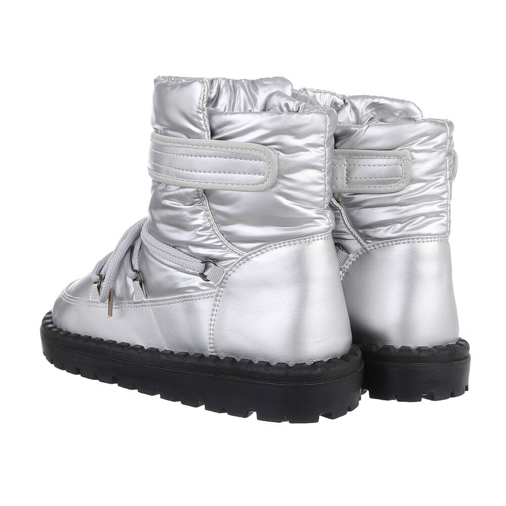 Ital-Design Damen Snowboots Freizeit Snowboots