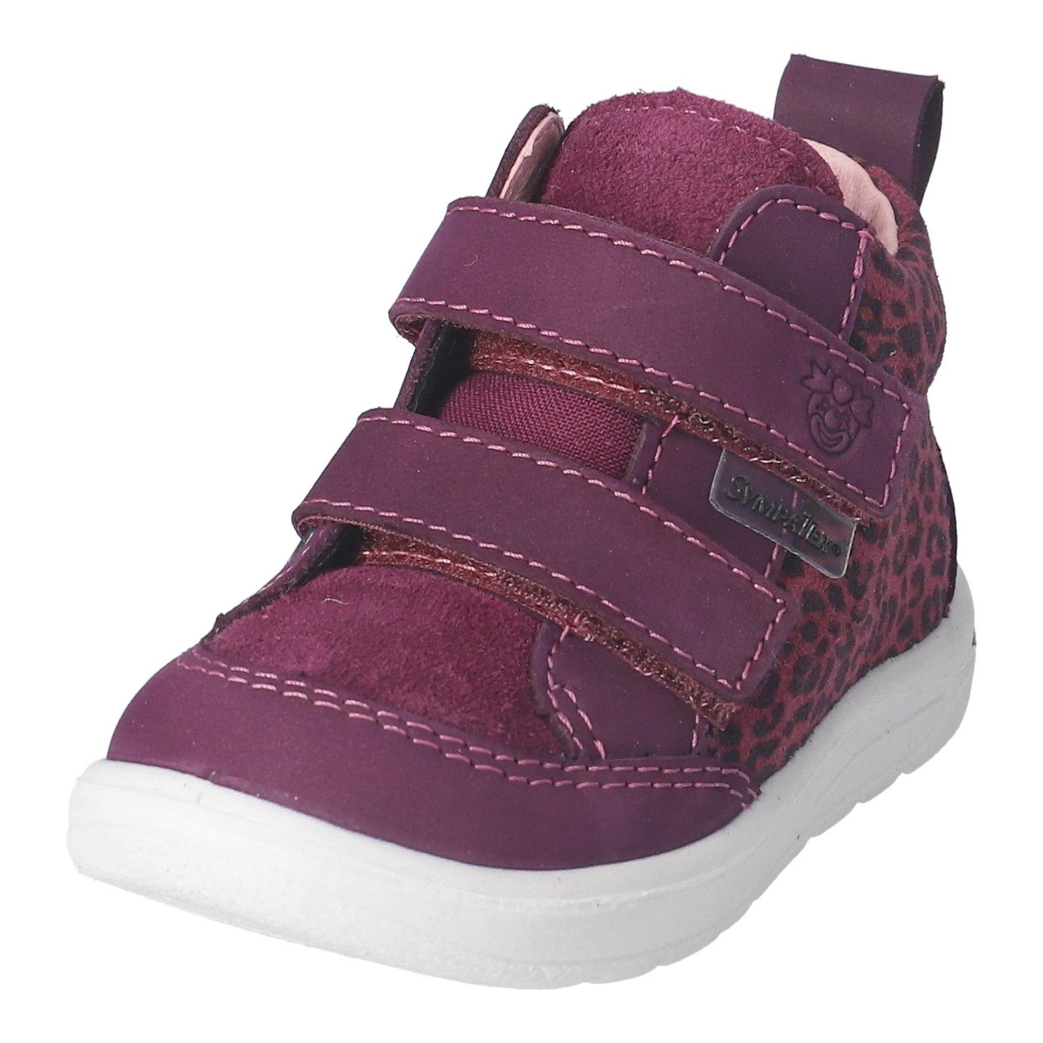 PEPINO by RICOSTA LIA, WMS: mittel Sneaker Klettschuh, Babyschuh mit Kontrastbesatz, Größenschablone zum Download