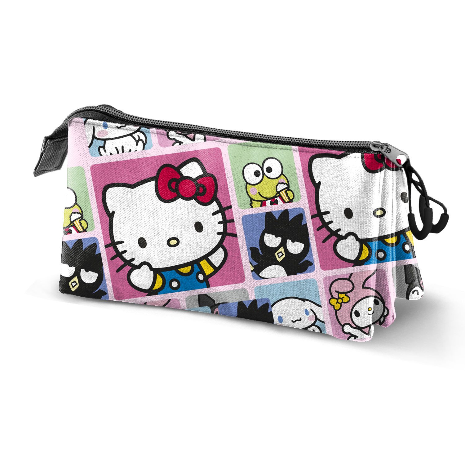 Karactermania Пеналы Sanrio Hello Kitty Stiftemäppchen Schlampermäppchen Mäppchen, 3 Fächer