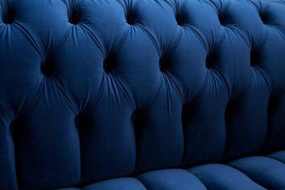 Hochwertige Sofa Couch Sofa Stoff Chesterfield JVmoebel designer Textil