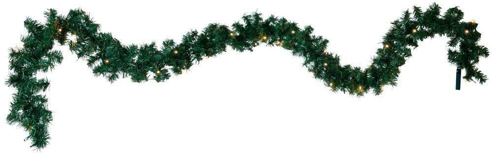 Verkauf heute EGLO LED-Girlande CANADIAN, Weihnachtsdeko, f. 250cm 30-flammig, Timer, LED Tannengirlande, u. Weihnachtsgirlande innen, Weihnachtsgirlande, außen