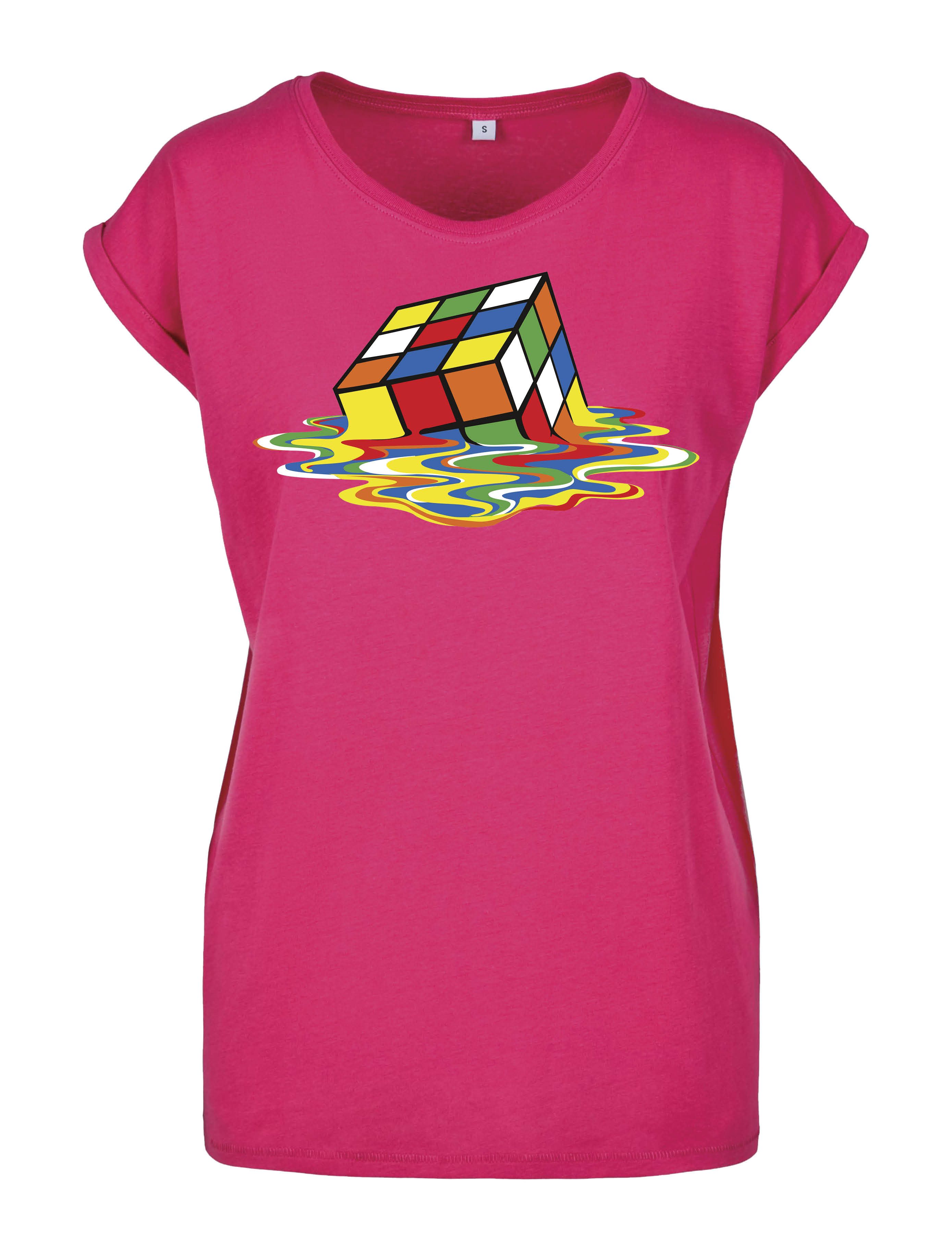 Youth Designz Print-Shirt "Zauberwürfel" Damen T-Shirt günstig online kaufen