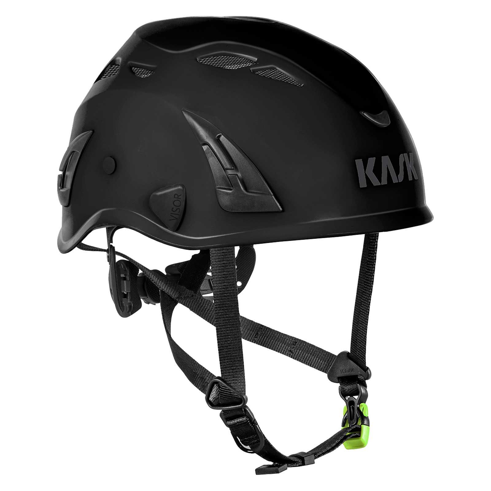 - Bergsteigerhelm- Schutzhelm einstellbar Kletterhelm, PL Kask Gr. schwarz 52-61cm Superplasma