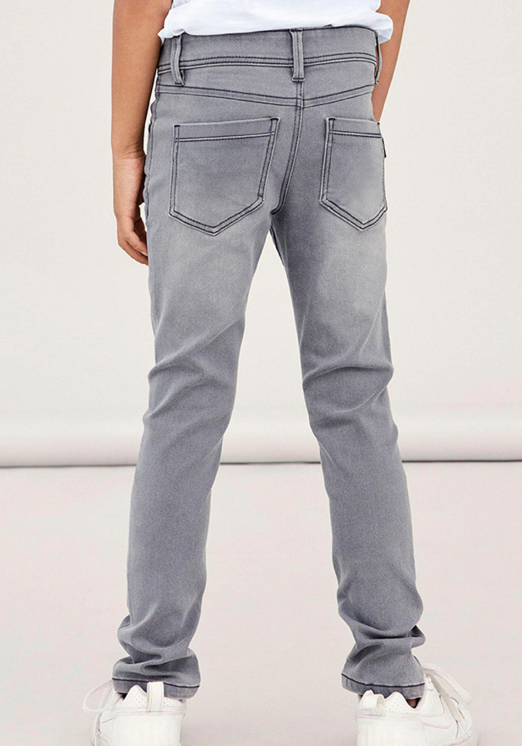Stretch-Jeans NKMSILAS DNMTAX PANT