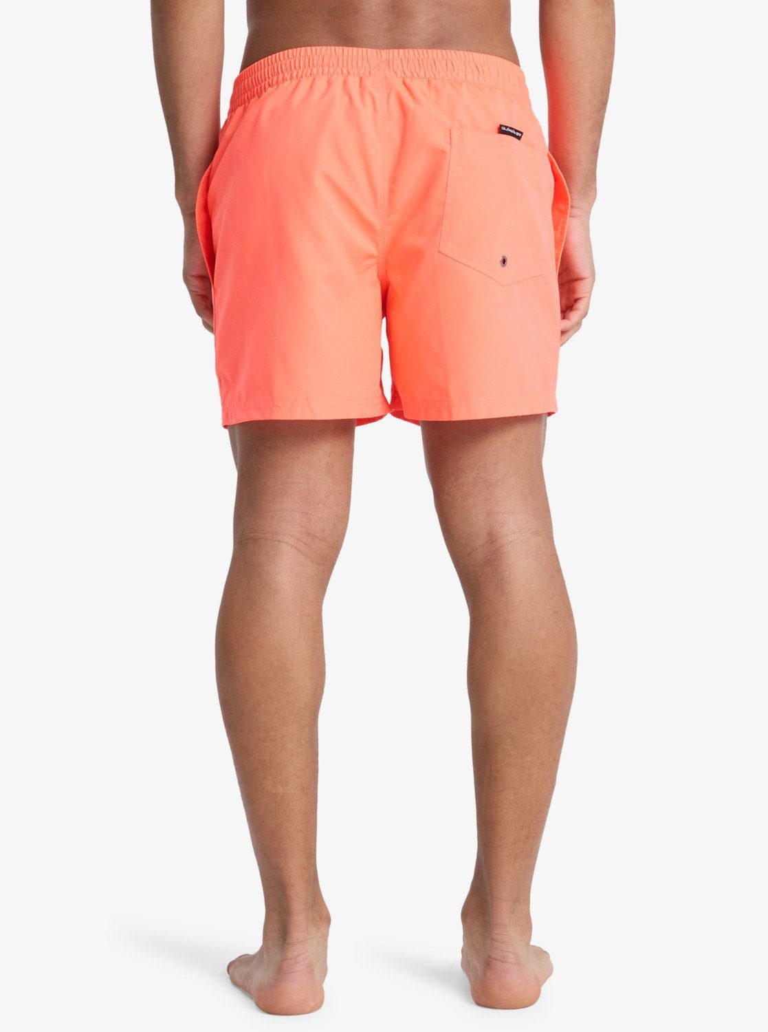 Quiksilver Badeshorts EVERYDAY VOLLEY 15 unifarbene Optik, mit kontrastfarbenen Details, Straight-Leg-Passform