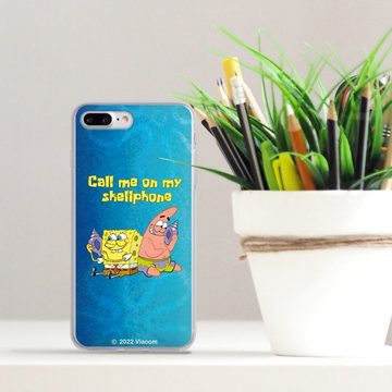 DeinDesign Handyhülle Patrick Star Spongebob Schwammkopf Serienmotiv, Apple iPhone 8 Plus Silikon Hülle Bumper Case Handy Schutzhülle
