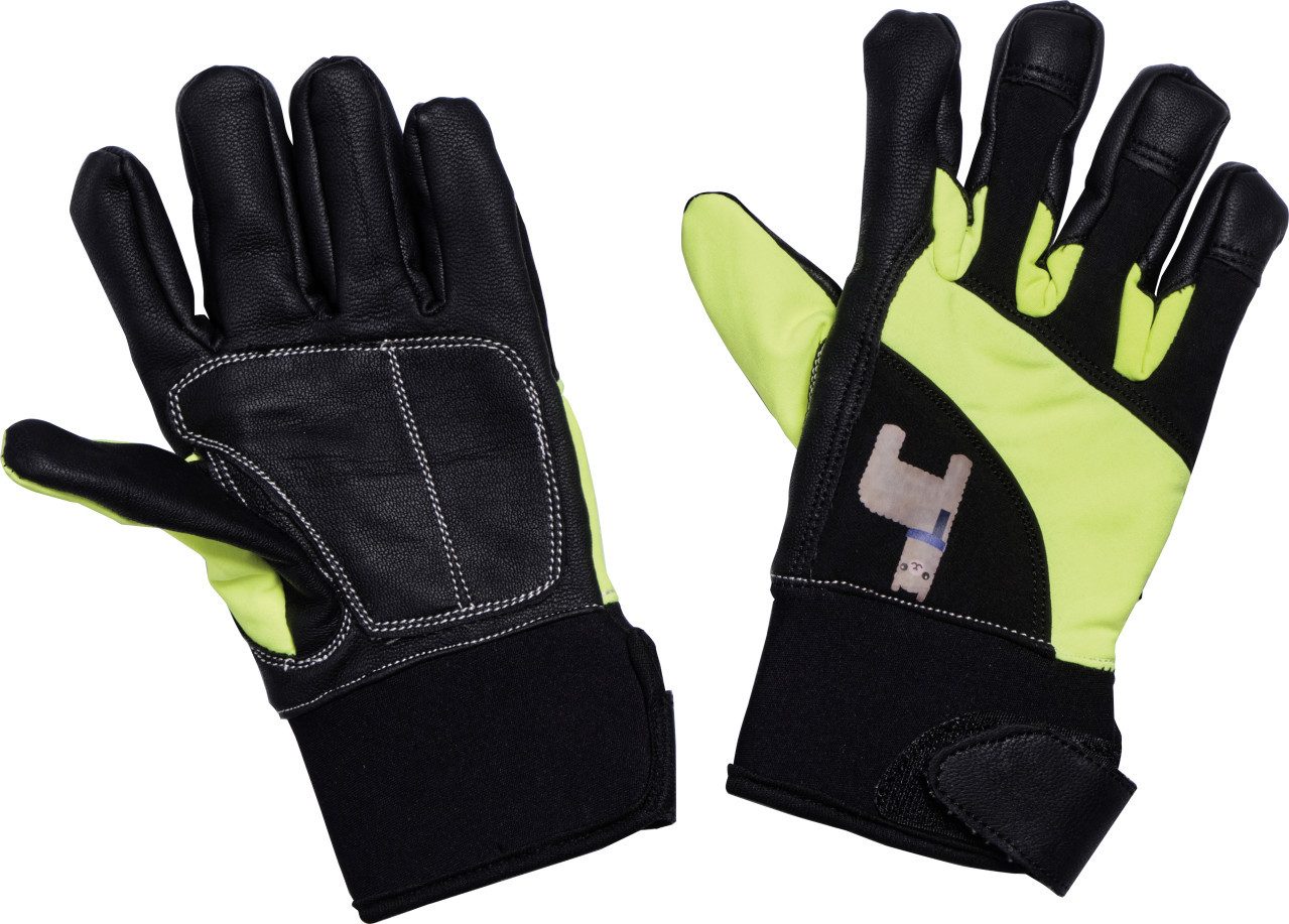 Freund Victoria Winter-Arbeitshandschuhe Freund Kinderhandschuh Winter neongelb 6-8 Jahre
