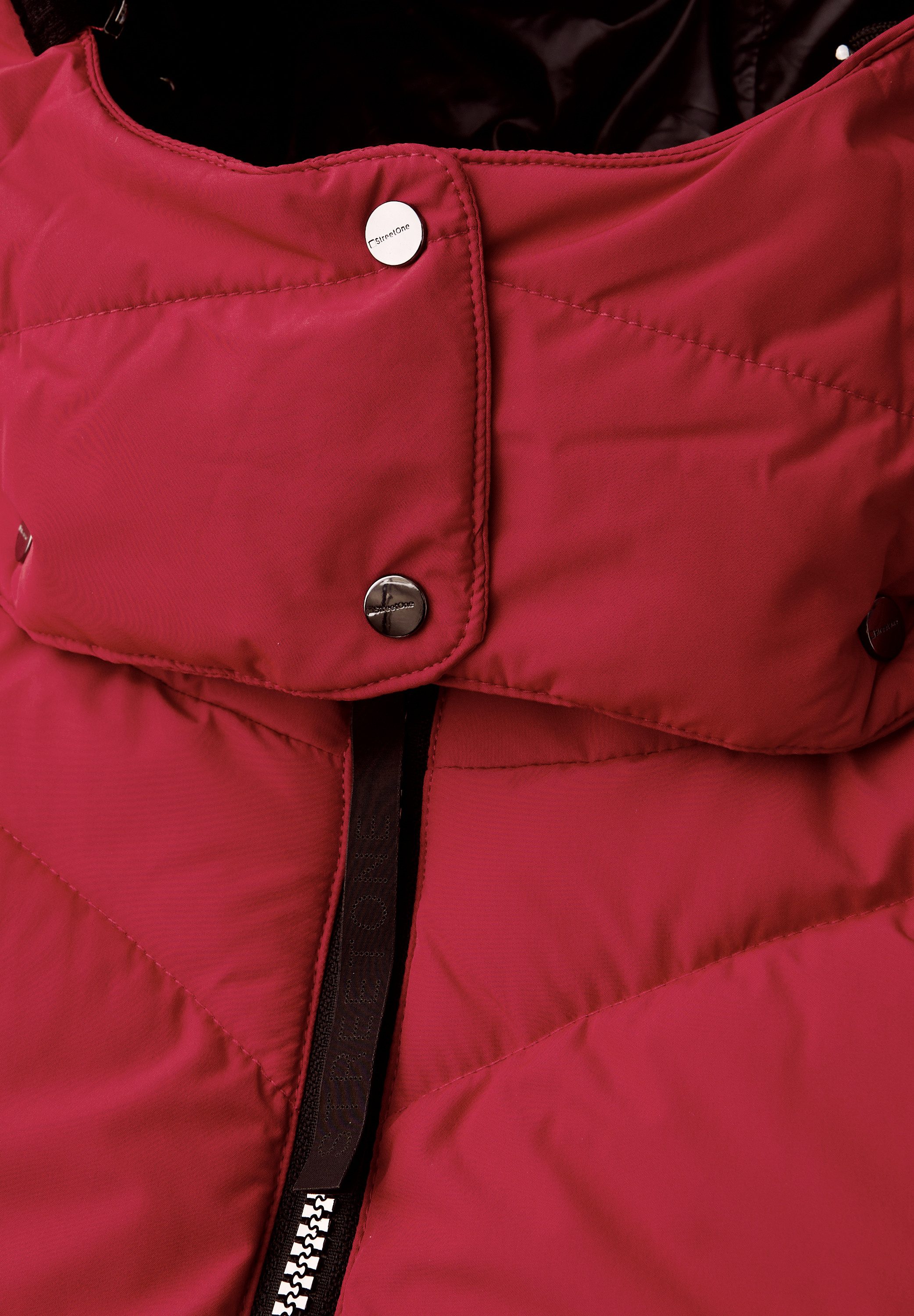 STREET ONE Steppmantel mit abnehmbarer Kapuze