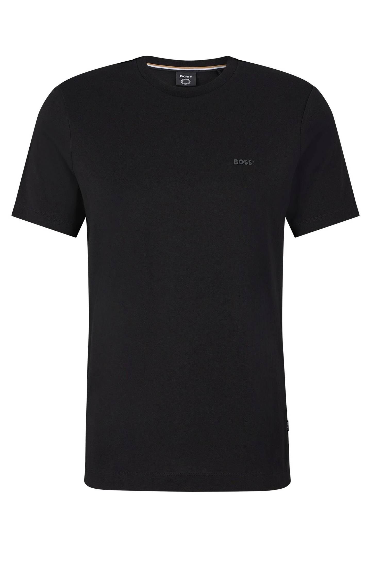 (1-tlg) (85) 01 THOMPSON Herren T-Shirt black BOSS T-Shirt