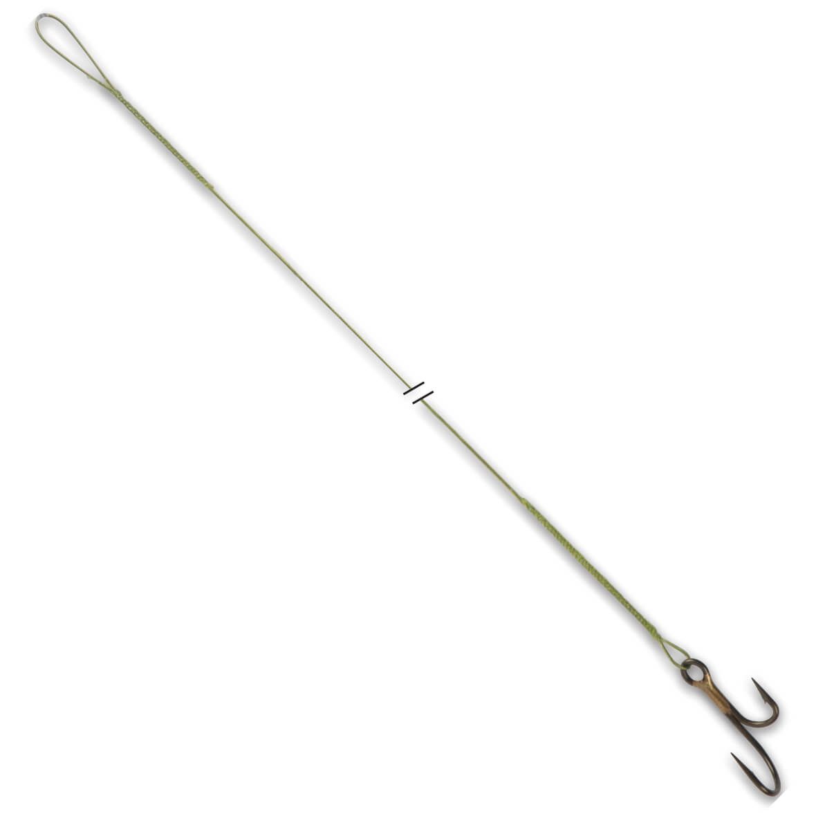 Vorfachschnur VMC Nylflex Stahlvorfach mit Ryderhaken 1x7 C702R 40cm