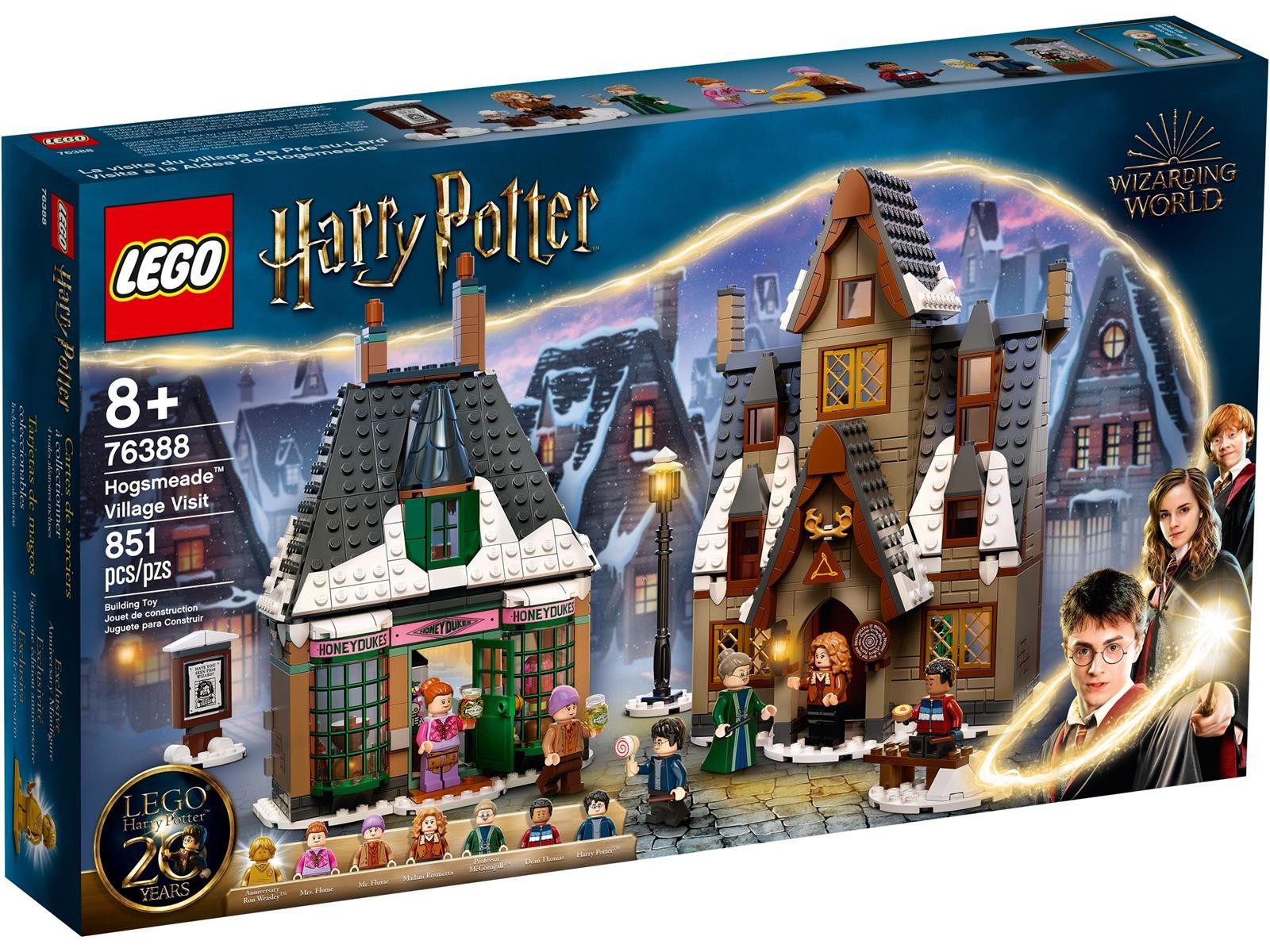 LEGO® LEGO® Harry Potter™ 76388 Besuch in Hogsmeade™ Konstruktionsspielsteine, (851 St)