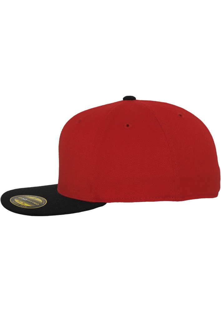 2-Tone red/black Premium Fitted Accessoires Cap Flexfit 210 Flex