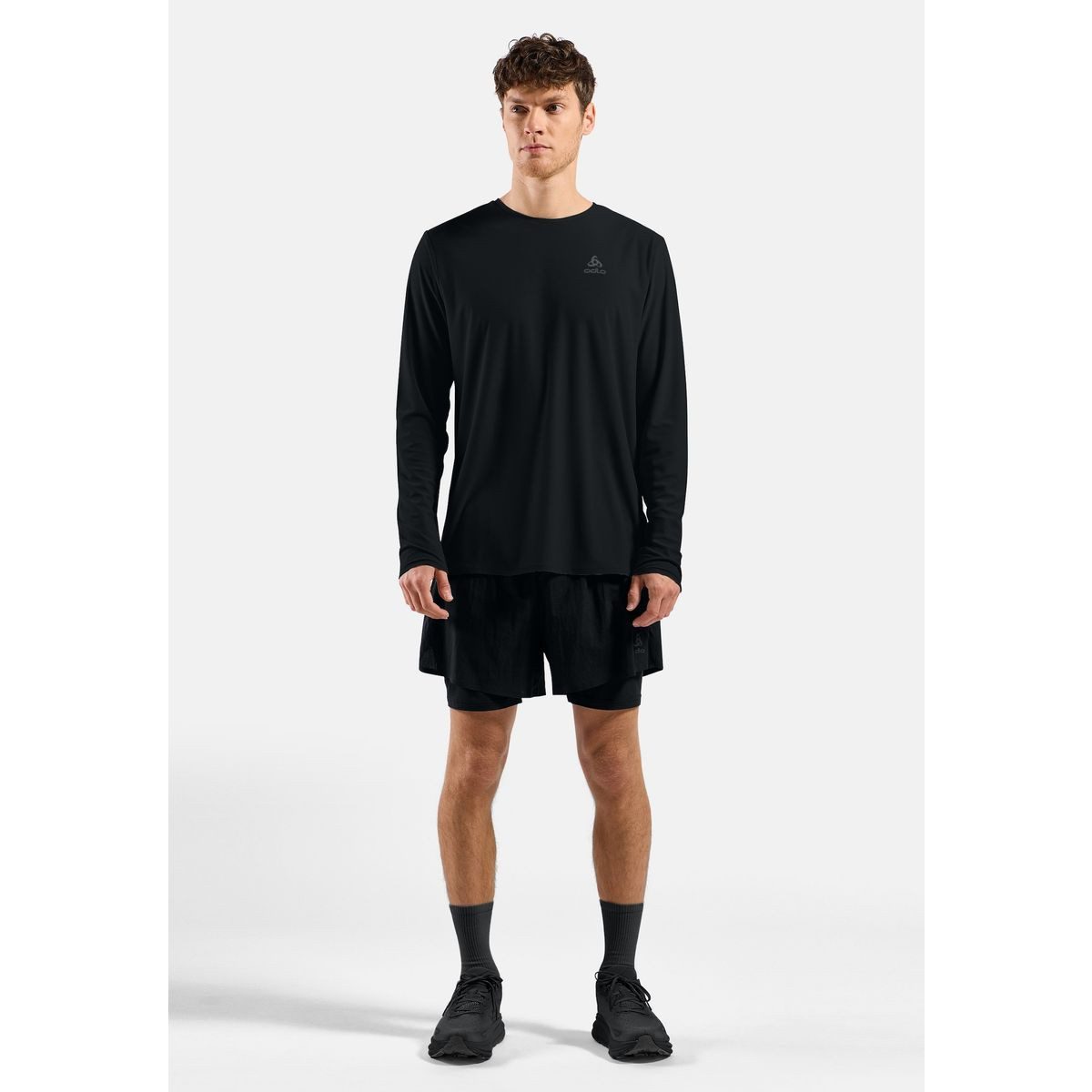 Odlo Kurzarmshirt Zeroweight Chill-tec Hochfunktionelle Laufbekleidung, die kühl, trocken und frisch hält