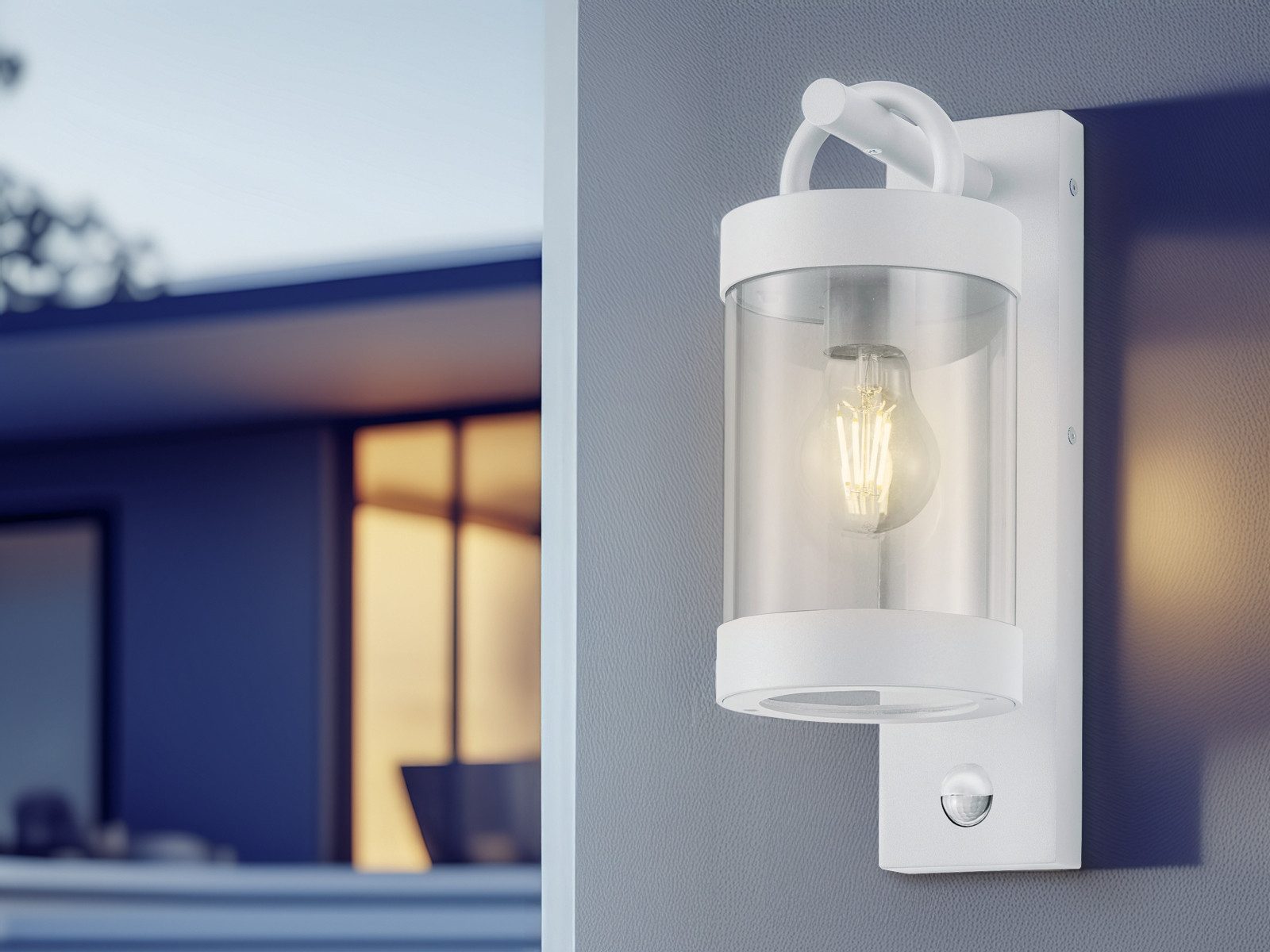 TRIO Leuchten LED Außen-Wandleuchte, Bewegungsmelder, LED wechselbar, Warmw günstig online kaufen