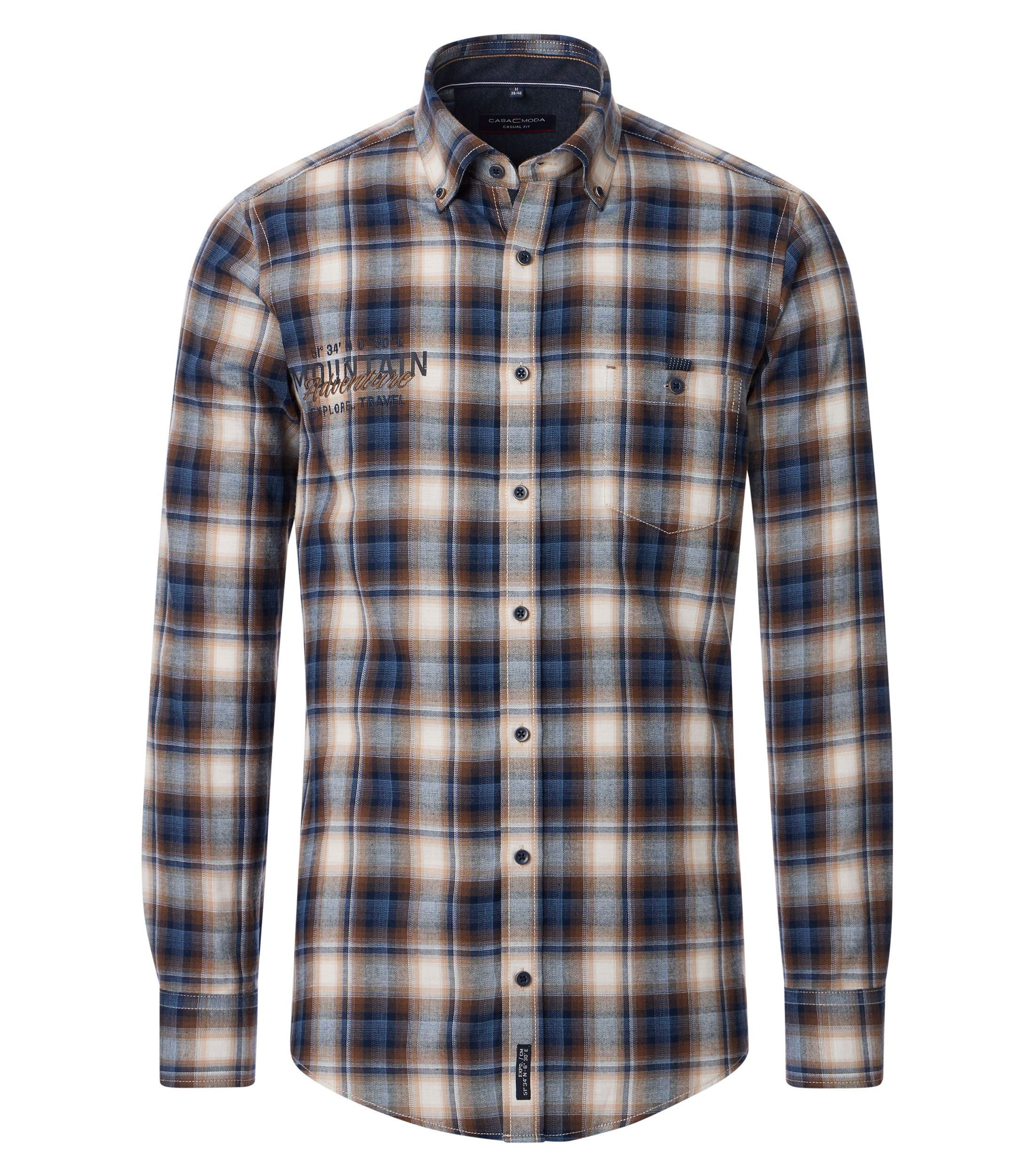 casamoda Flanellhemd CASAMODA Flanellhemd kariert