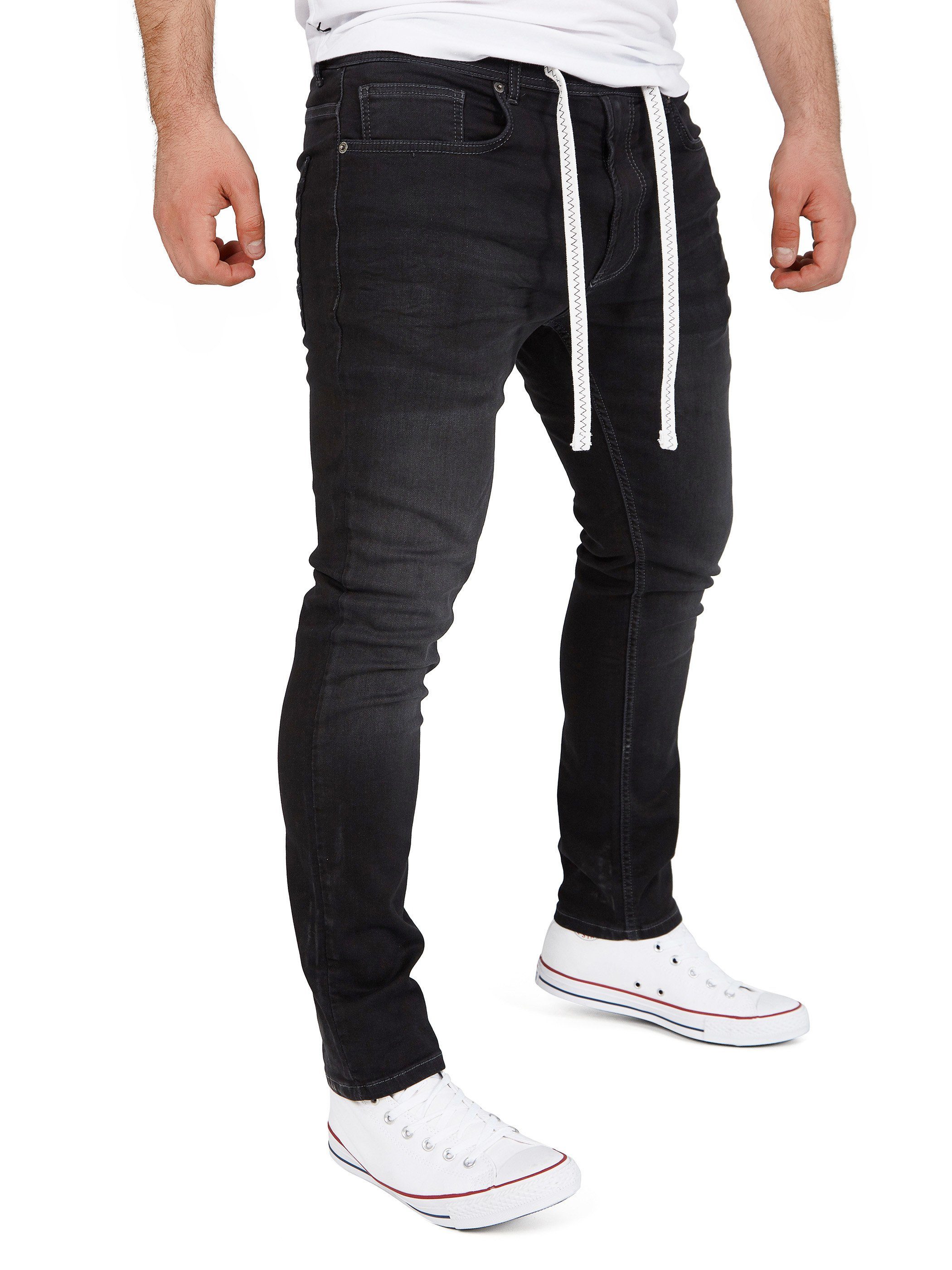 Yazubi Sweatjeans Jogginghose Herren Jogg in Jeans Steve Stretch Hose in Jo günstig online kaufen