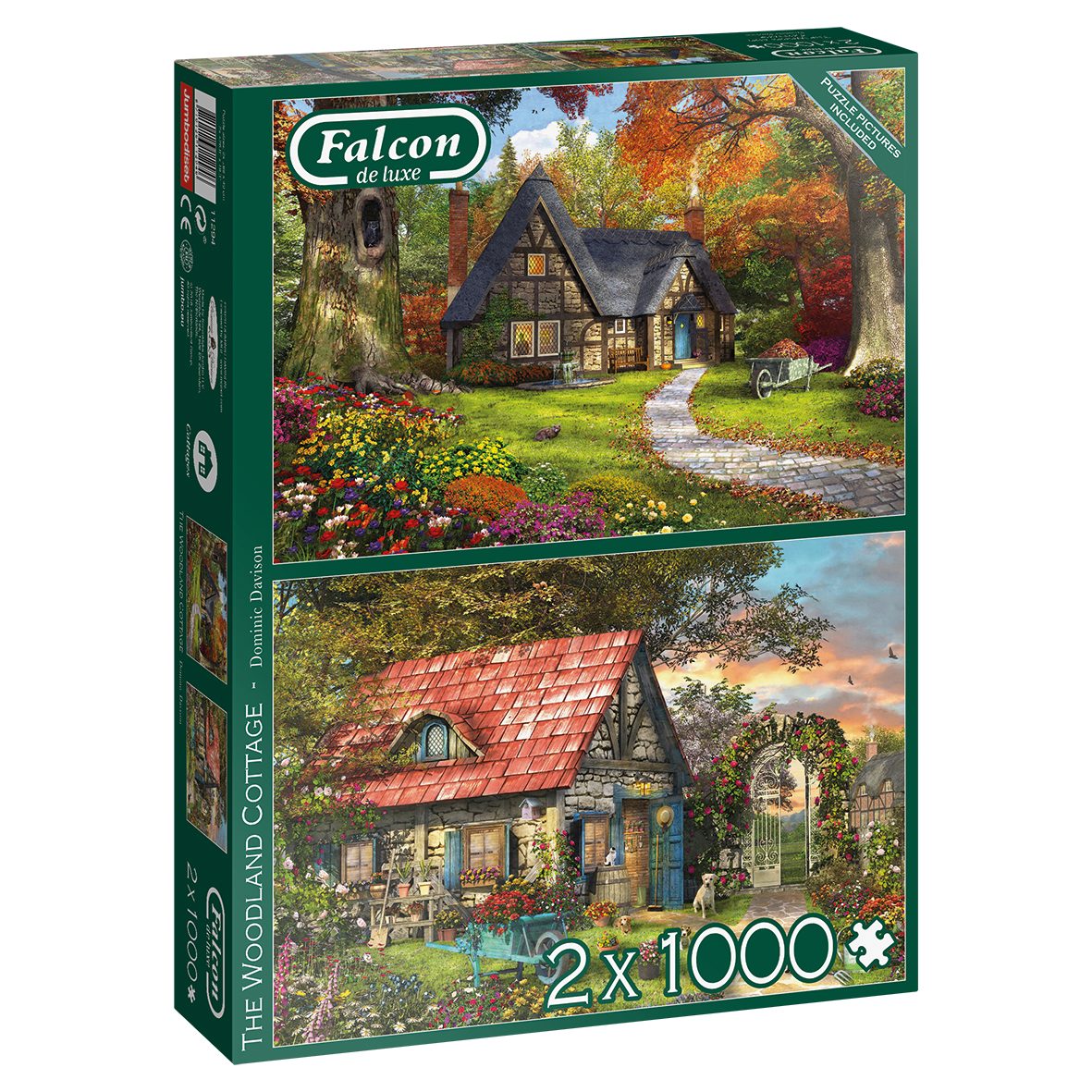 Jumbo Spiele Puzzle The Woodland Cottage günstig online kaufen