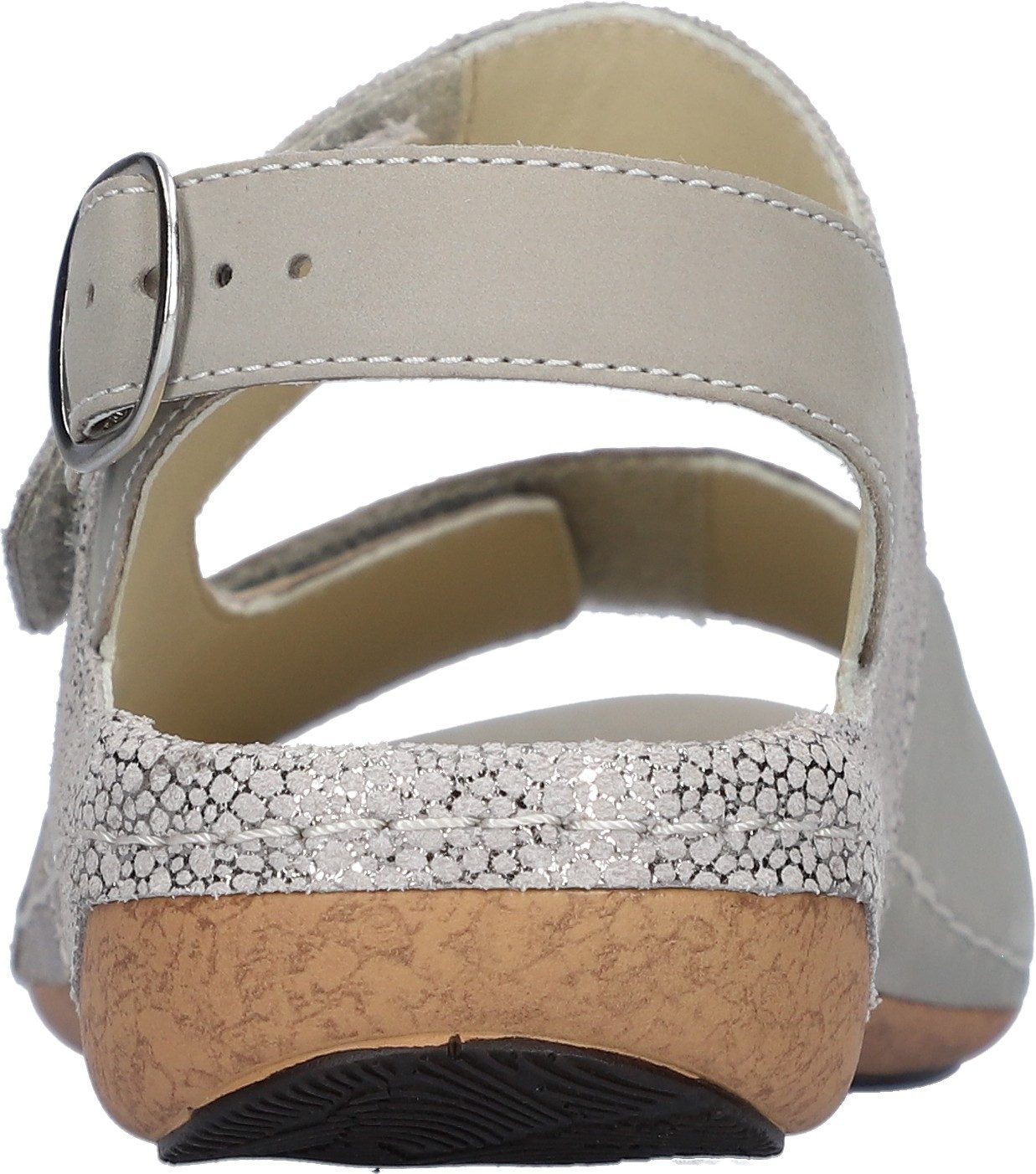 Waldläufer HELIETT Sandale, Sommerschuh, Klettschuh, Keilabsatz, in Komfortweite H (sehr weit)