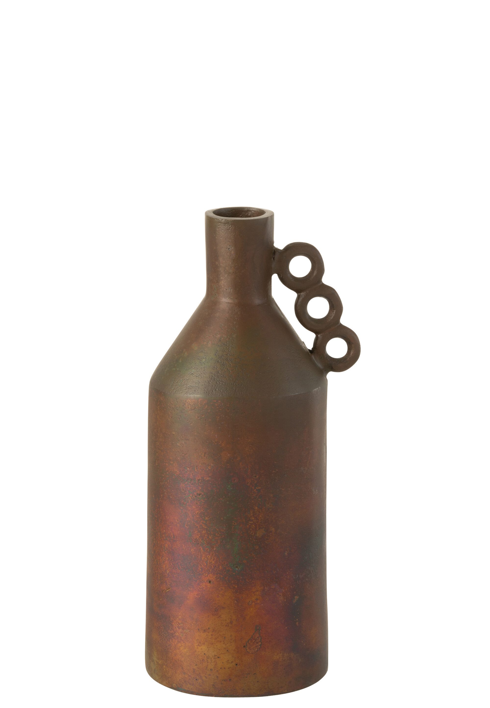 J-line Dekovase Vase Odin Aluminium Bronze Small