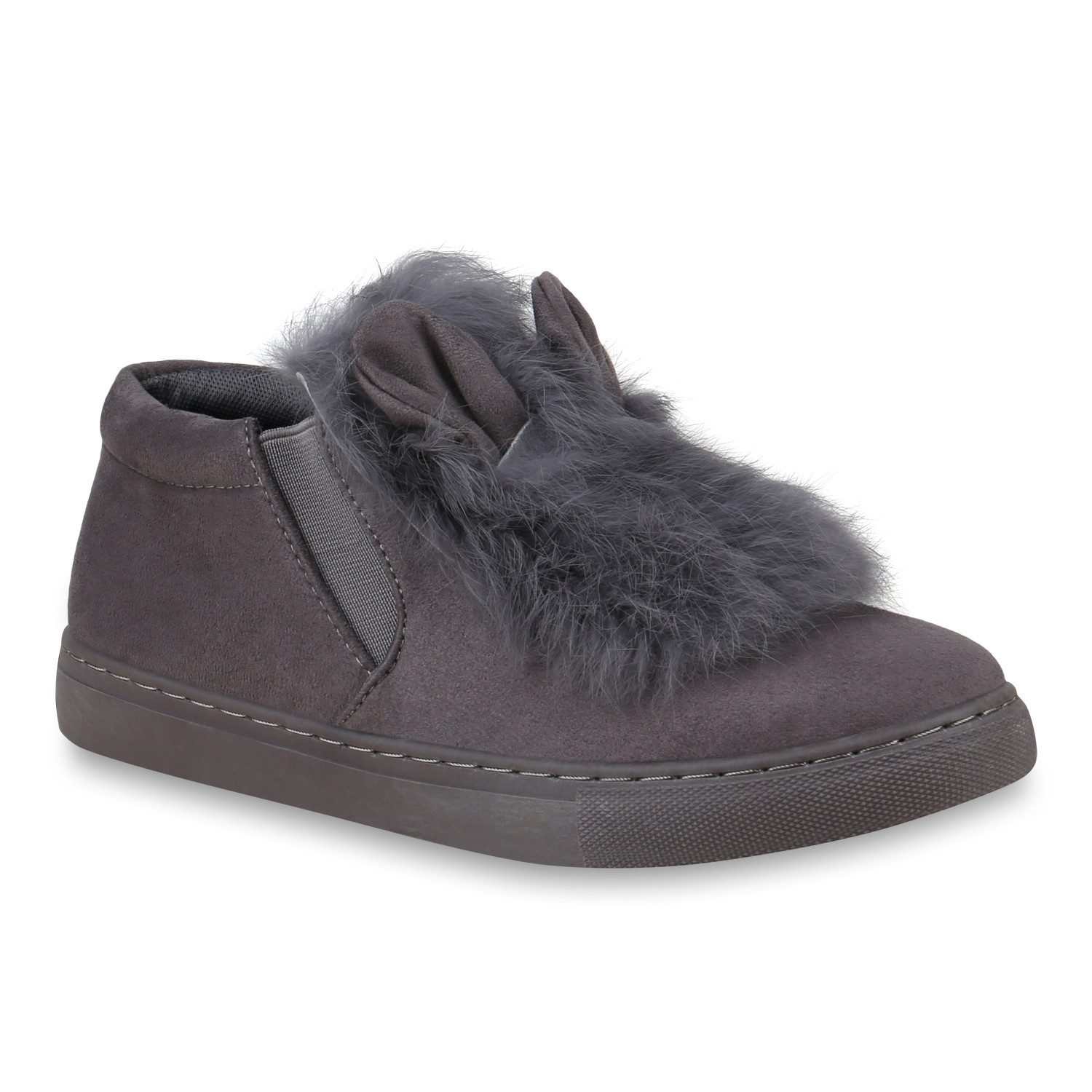 VAN HILL 825606 Slip-On Sneaker Damen Slip On Sneaker Fell Slippers Wildled günstig online kaufen