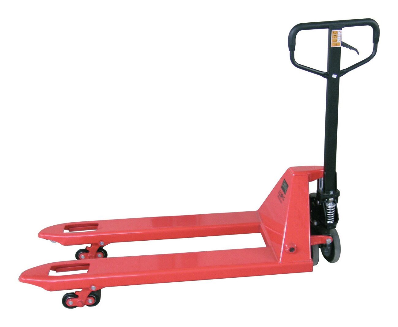 Hubwagen, 2500 kg VG/PUR rot, montiert