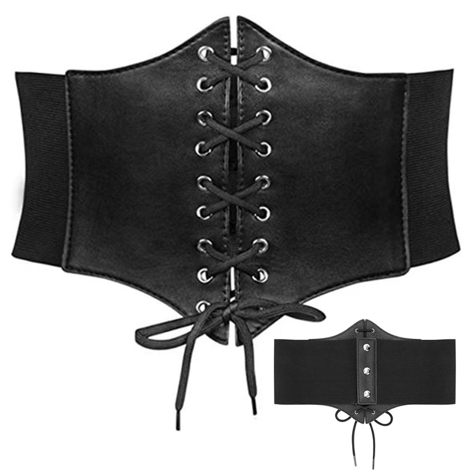 OKWISH Taillengürtel Damen Schnürgürtel elastisch Bindegürtel Hüftgürtel (B günstig online kaufen