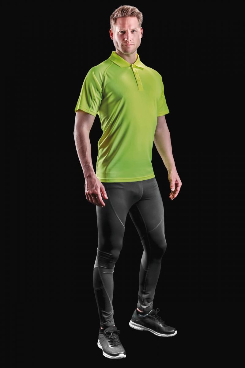SPIRO Poloshirt Herren Performance Aircool Polo, Polyester eye-bird-Mesh