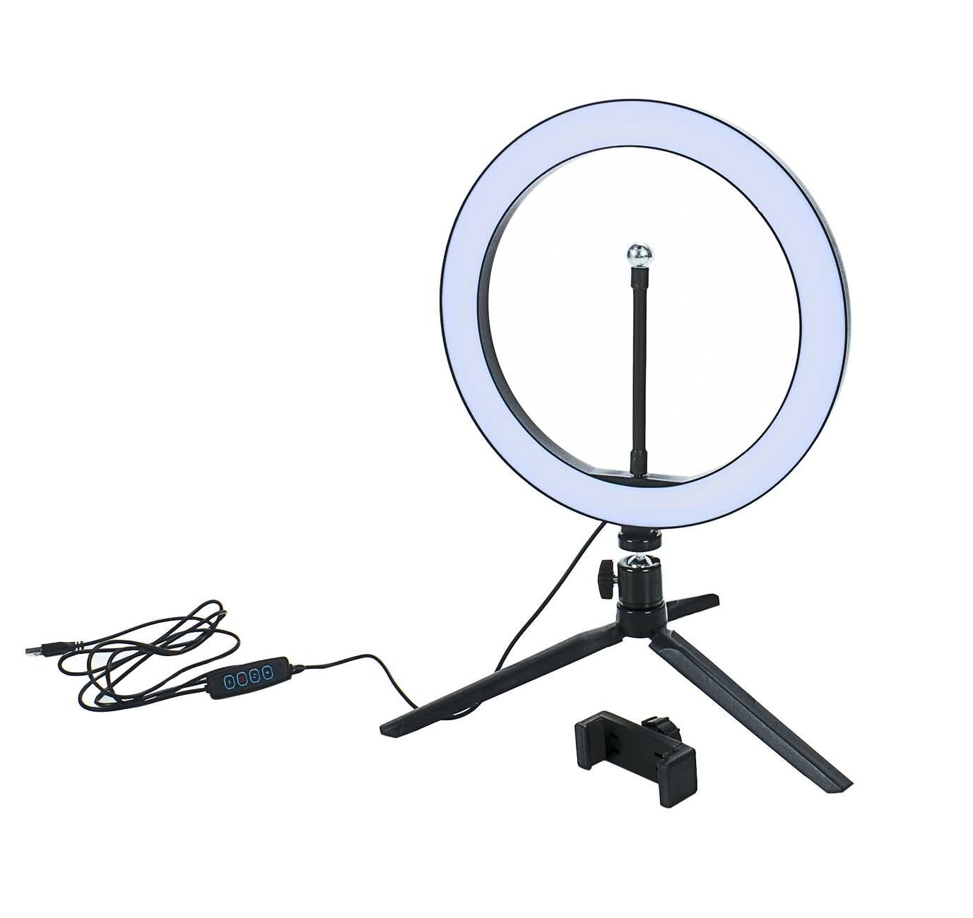 Selfie-Stick Handy Ringlicht
