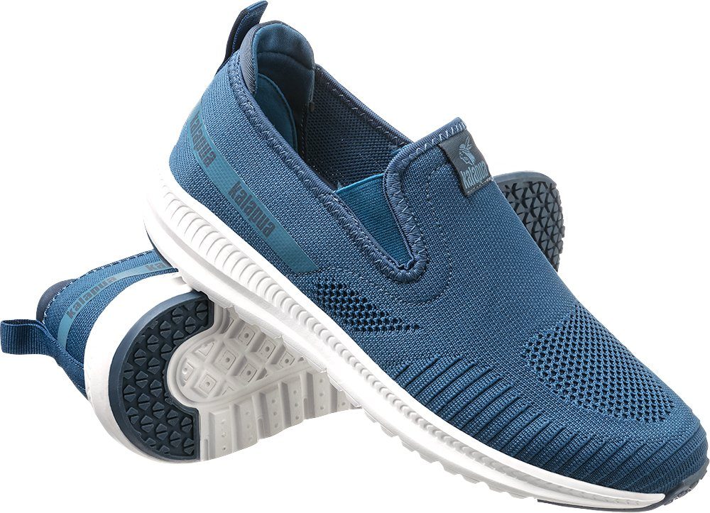 Kalapua Slip-On Sneaker mit Memory-Foam-Innensohle ultraleicht blau und