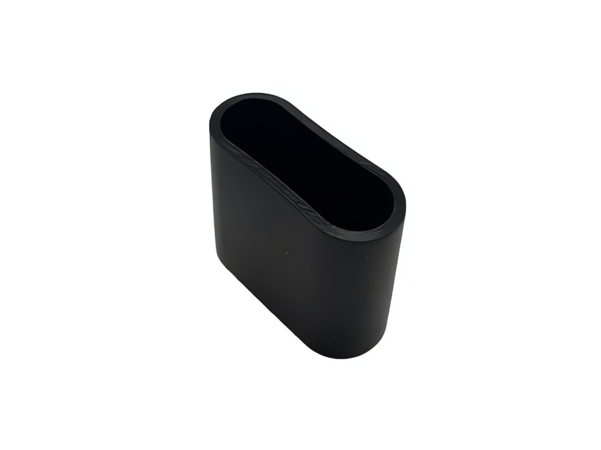 MWH Abdeckkappe Fußkappe 45mm x 17mm oval schwarz MWH
