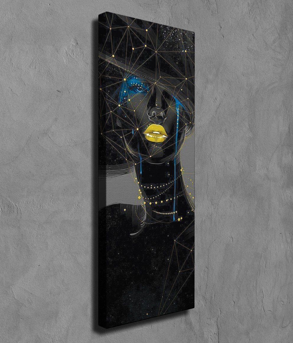 Wallity Leinwandbild MJS1424, Bunt, 30 x 80 cm, 100% Leinwand