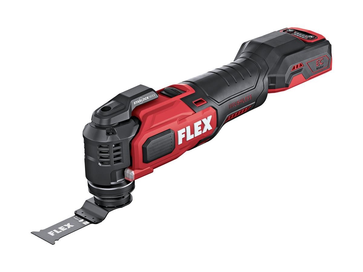 Flex Akku-Multifunktionswerkzeug MT 18.0-EC, 18 V, LED Akku-Kapazitätsanzeige, Werkzeugloser Werkzeugwechsel
