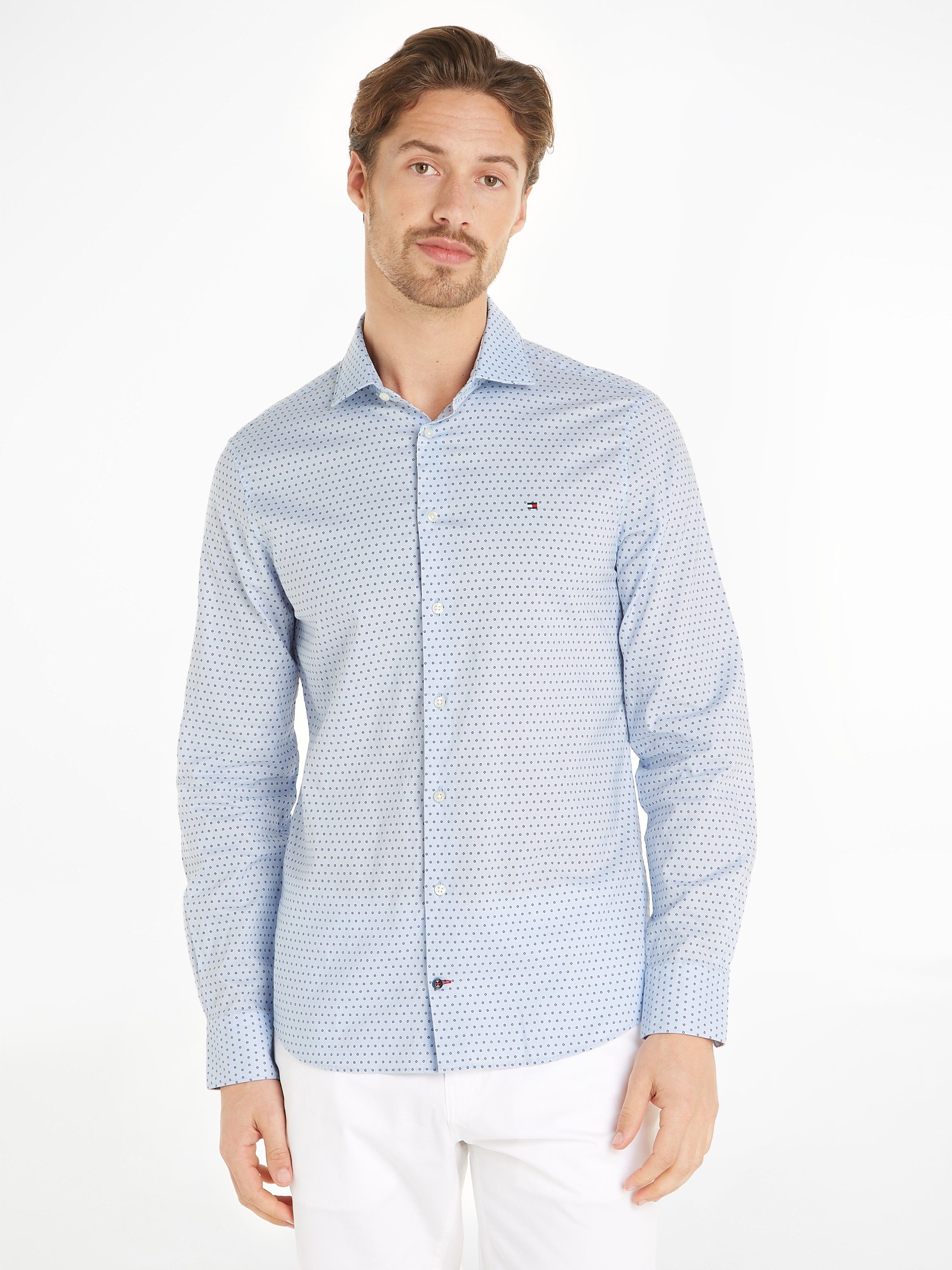 Tommy Hilfiger Businesshemd CL-W OXF CIRCLE günstig online kaufen