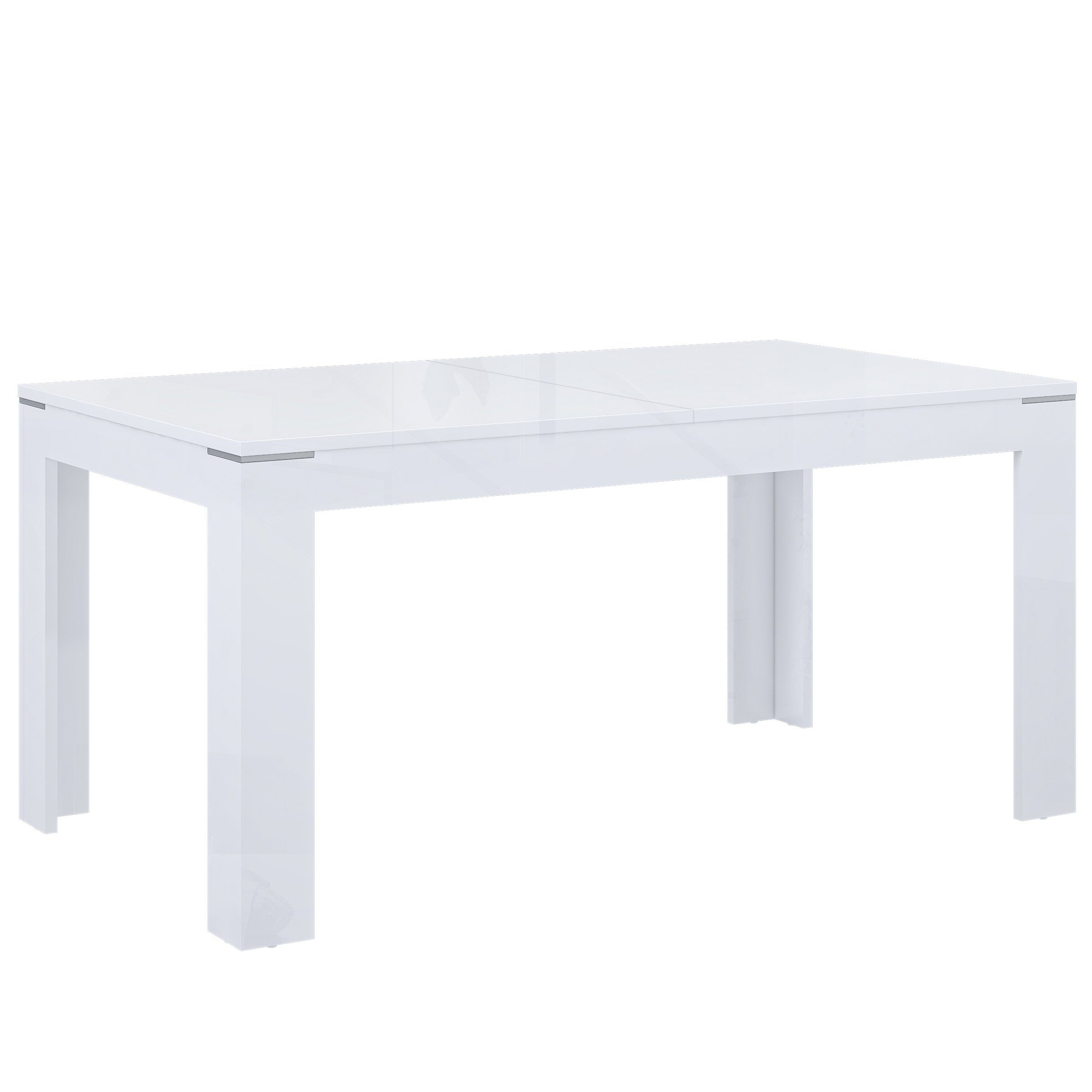 Newroom Esstisch Violetta, Esstisch Weiß Hochglanz Modern Ausziehbar Tisch Esszimmer. Reduzierter Preis € 493,95. Unverbindliche Preisempfehlung € 987,90