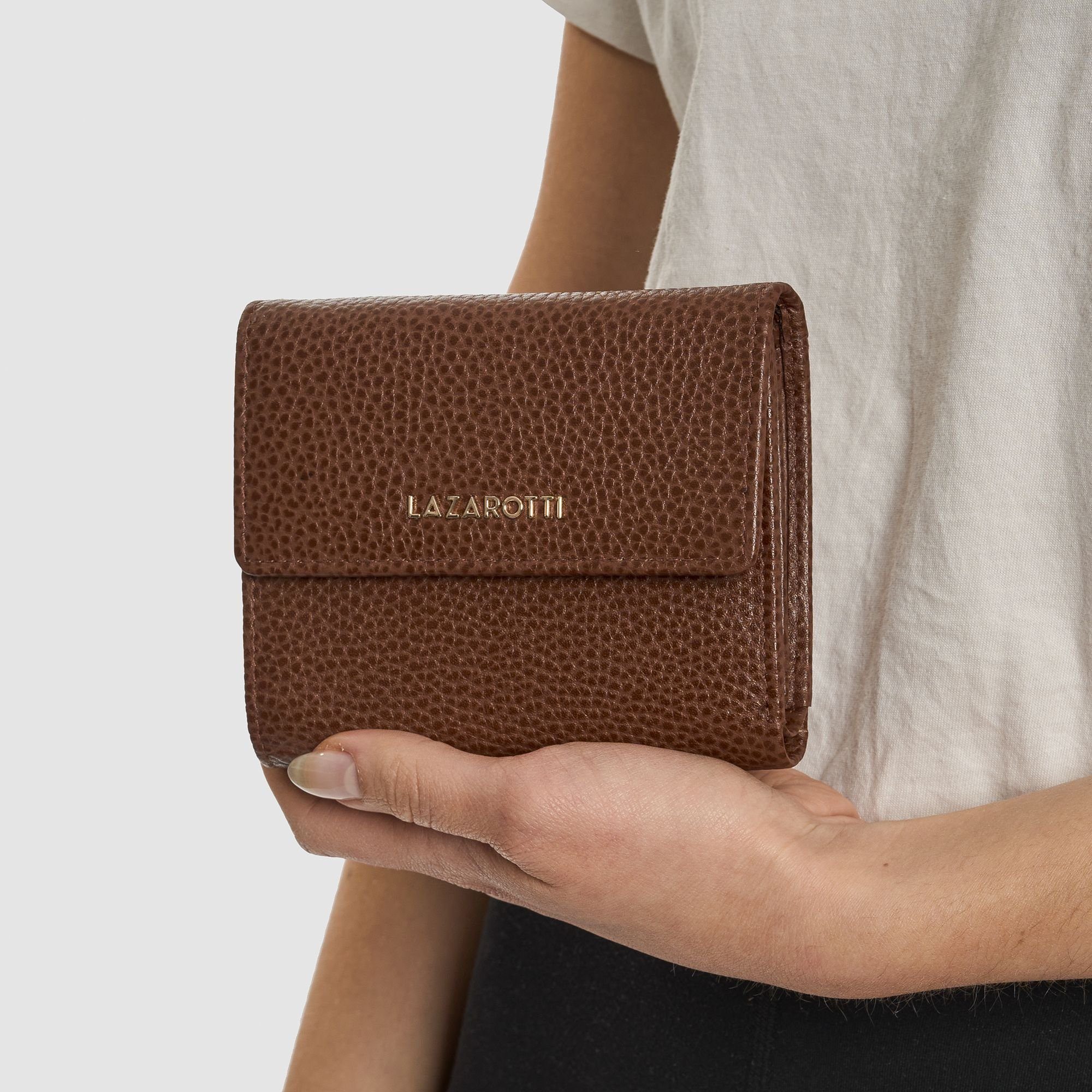 Lazarotti Geldbörse Bologna Leather, Leder günstig online kaufen