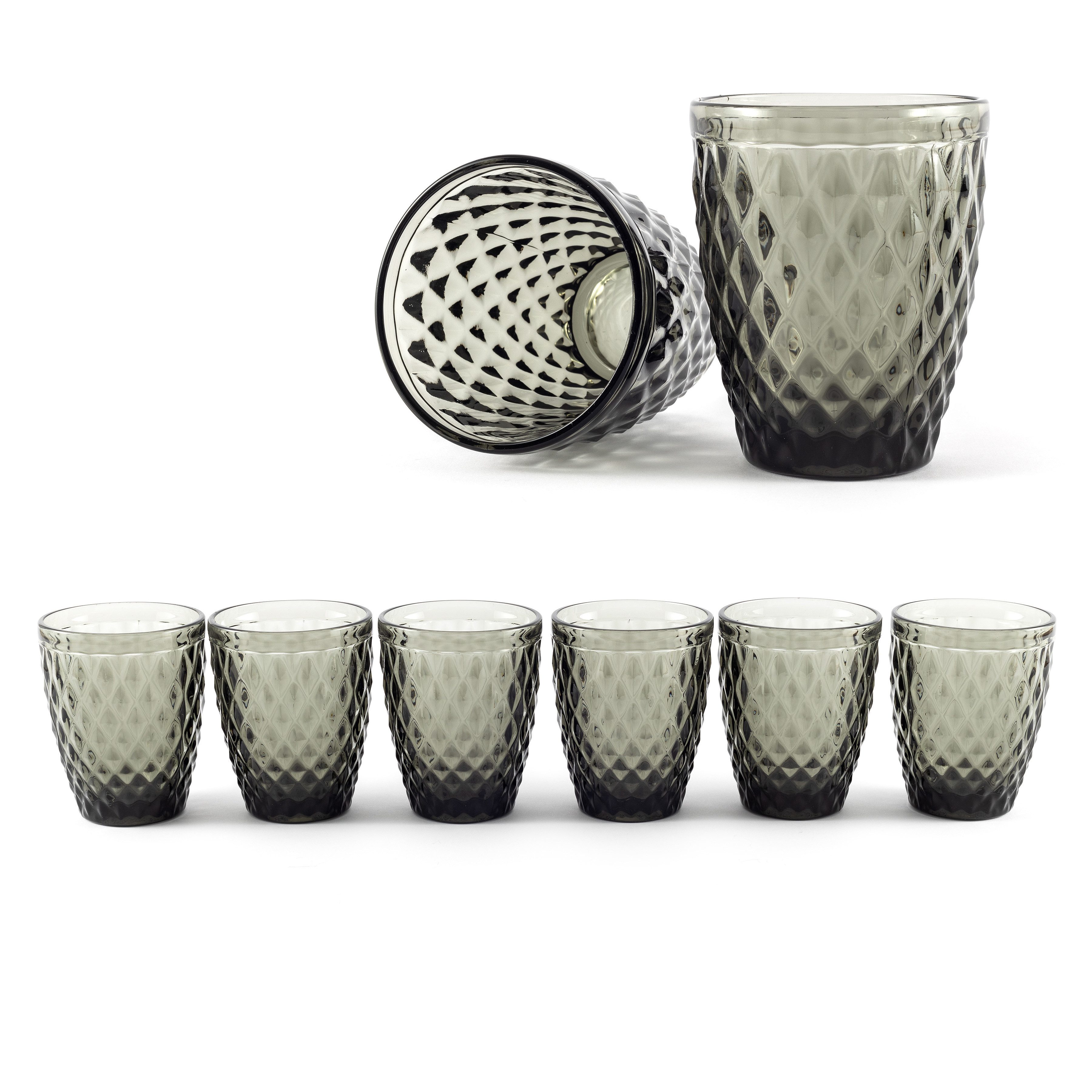 Hanseküche Скло-Set Скло 6er Set, Glas, schönes Design, spülmaschinengeeignet