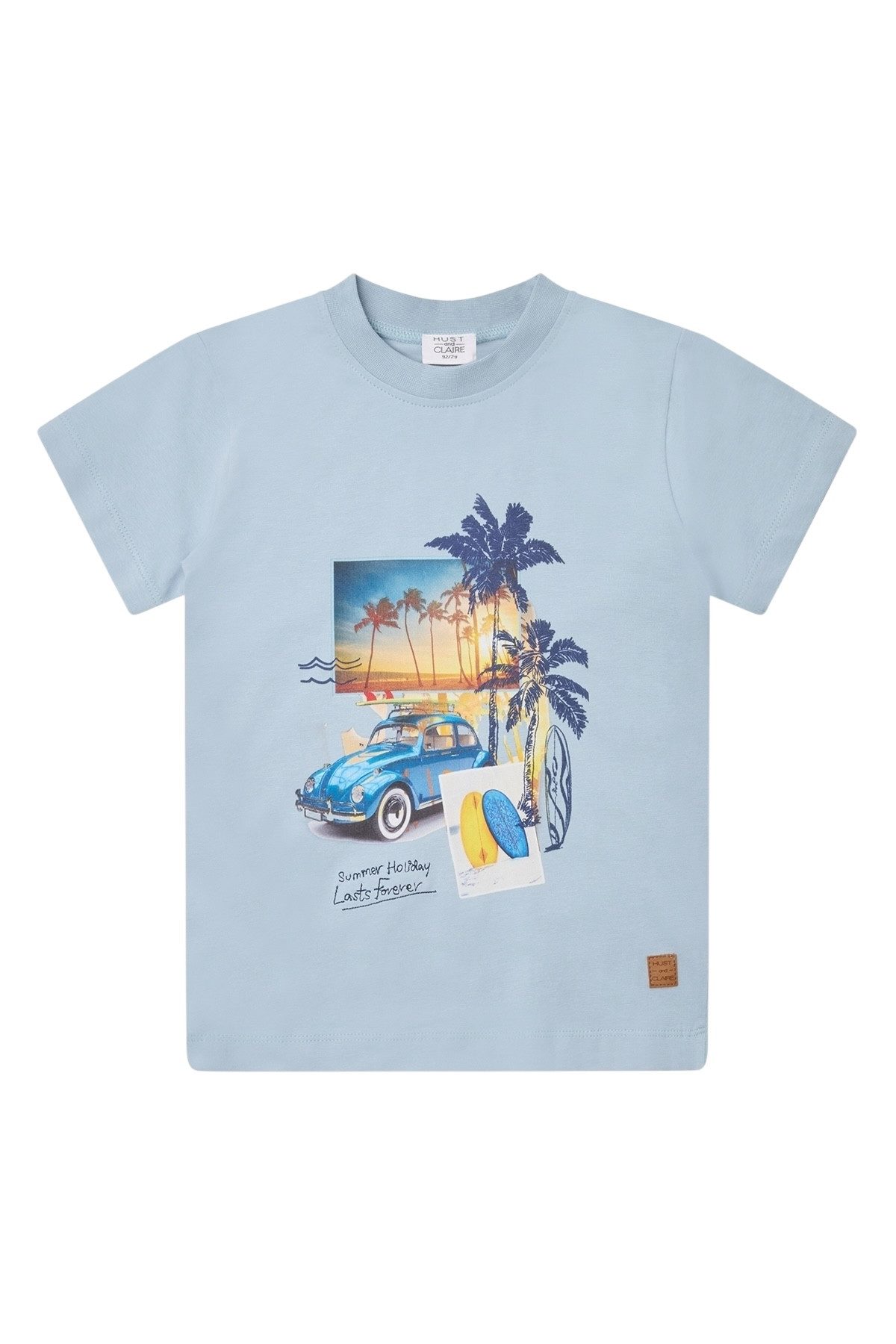 Hust & Claire T-Shirt Anton (1-tlg) Kinder T-Shirt “Anton” – Sommerliches Printshirt für Jungen