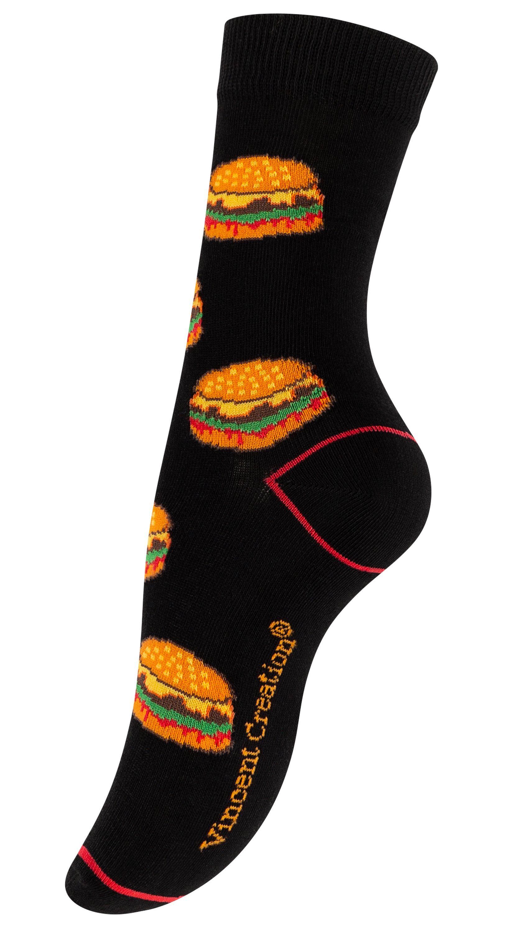 Vincent Creation® - (3-Paar) Design Fast Socken im Food