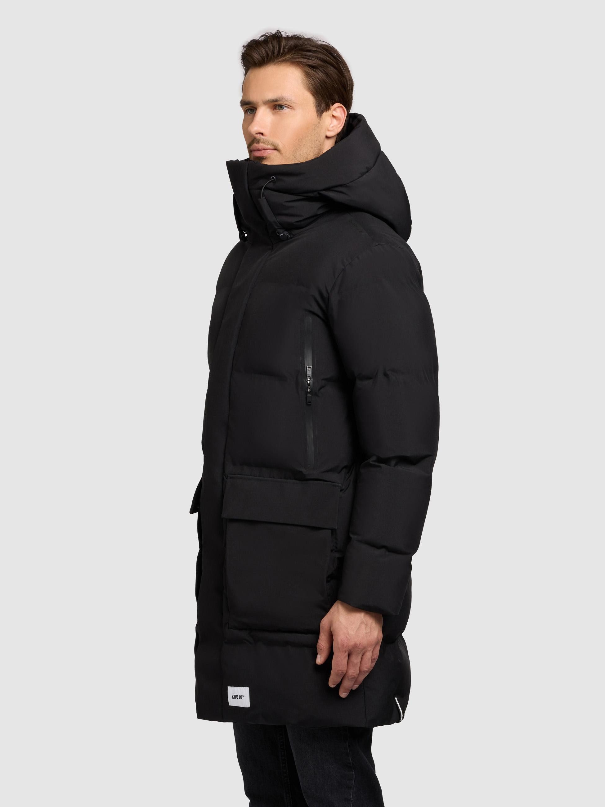 khujo Wintermantel Winer3 Warmer gefütterter Mantel mit Kapuze günstig online kaufen