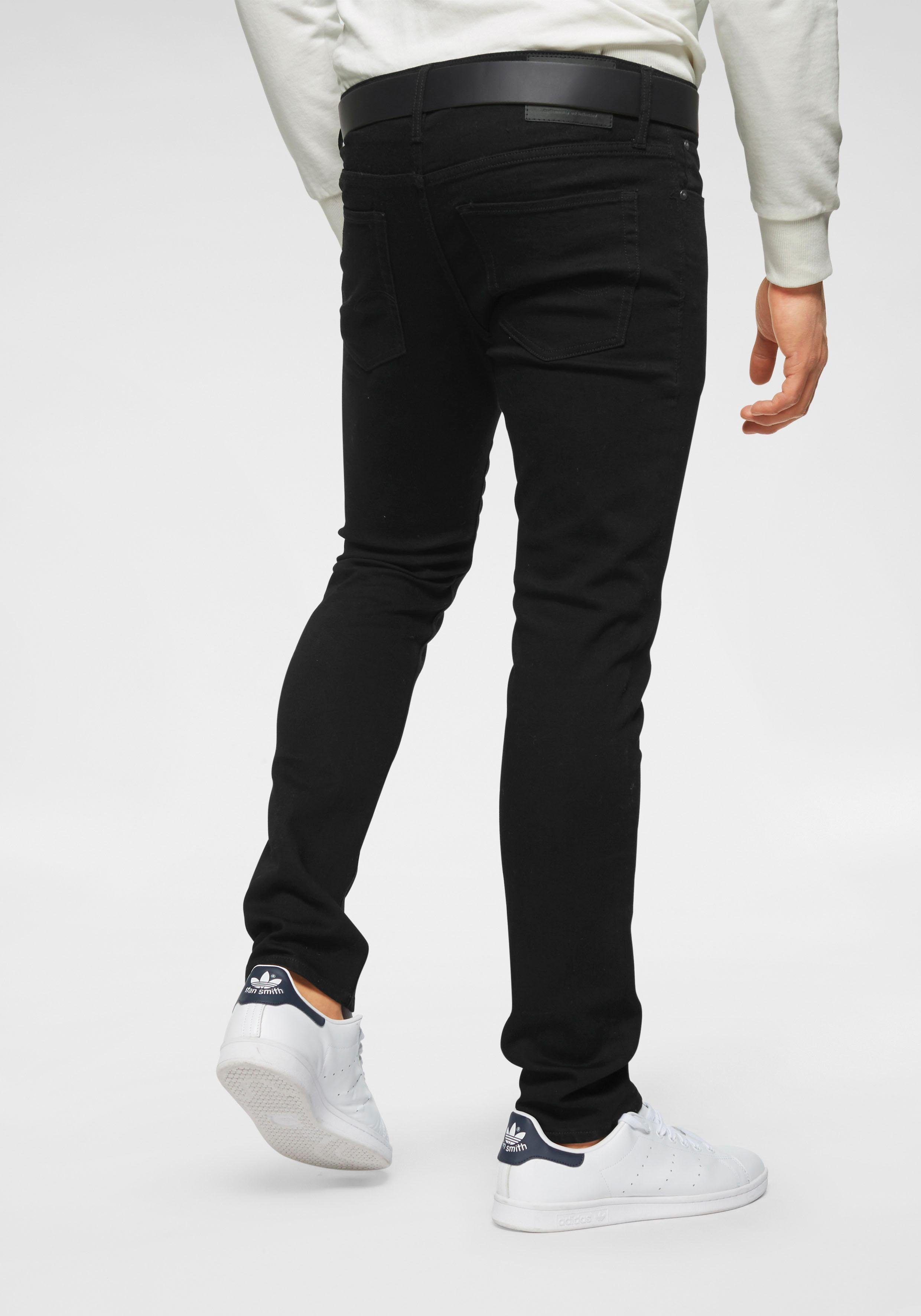 Jack & Jones Slim-fit-Jeans JJIGLENN Slim-Fit mit Stretch und praktischer 5-Pocket-Form Baumwollmischung, slim fit – Bild 4 von 5