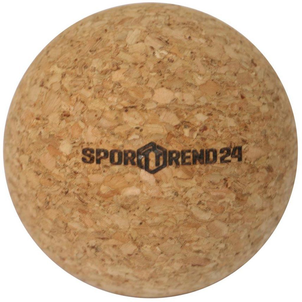 Sporttrend 24 Massageball Faszienball Cork 6,5cm, Bindegewebe