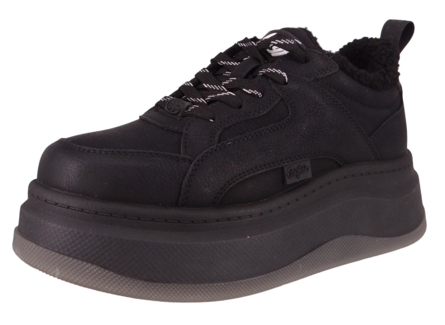 Buffalo 1636539 Celes LO Skater Warm Black Sneaker