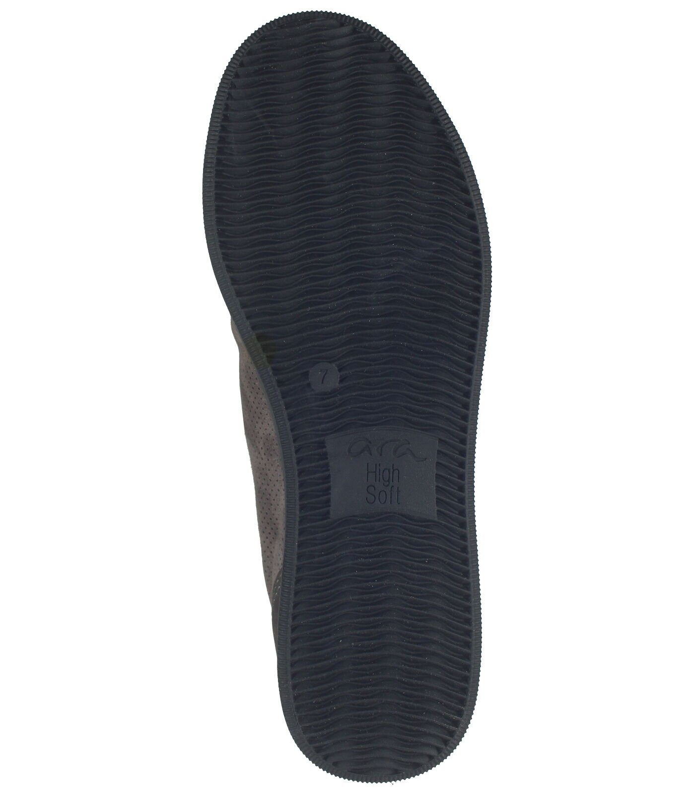 Ara Nubukleder/Textil 049648 Sneaker grau Sneaker